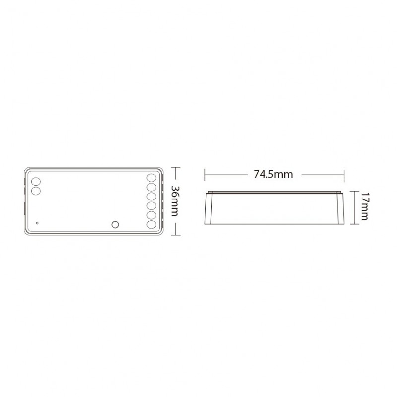 Controleur digital 10A-RGBW- MiBoxer - SPIR3