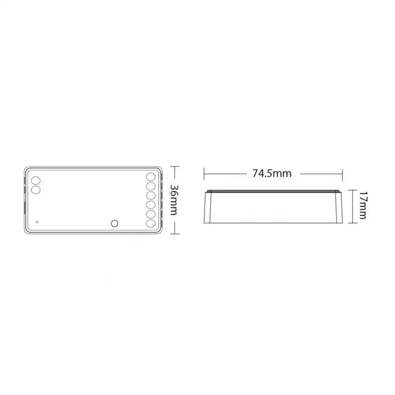 Controleur digital 10A-RGBW- MiBoxer - SPIR3