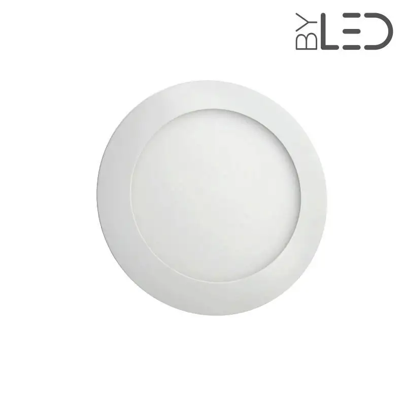 Dalle LED ronde 12 W encastrable - extra plate - SUNNY-12
