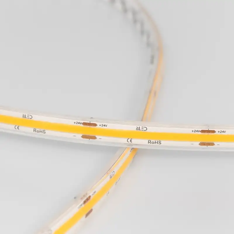 Ruban LED COB Haute luminosité (130 lm/w) - 8W - IP68 - Blanc - 320 LED/m - 5m - 24V Ruban LED COB Haute luminosité (130 lm/w) - 8W - IP68 - Blanc - 320 LED/m - 5m - 24V