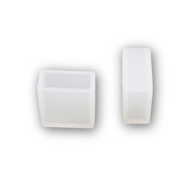 Embout non troué ruban néon flex L0308