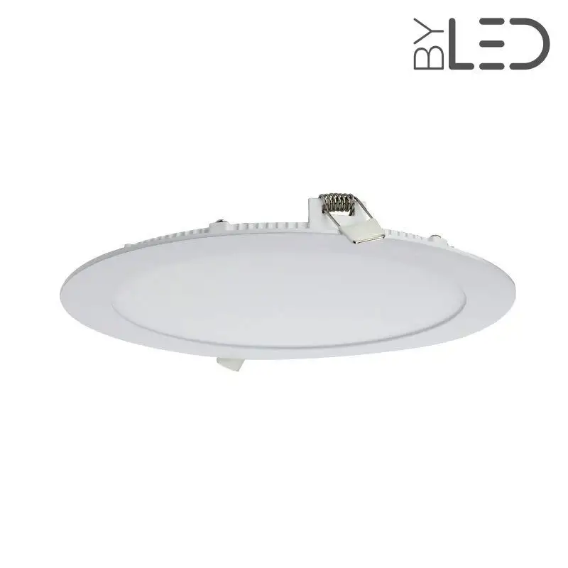 Dalle LED ronde 18 W encastrable - extra plate - SUNNY-18