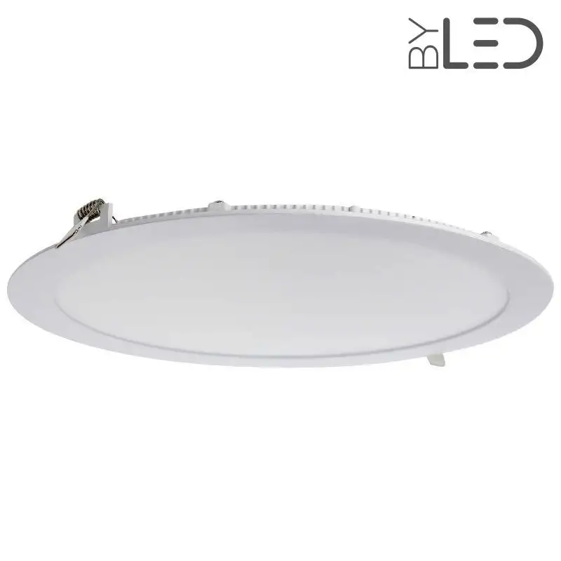 Dalle LED ronde 24 W encastrable - extra plate - SUNNY-24