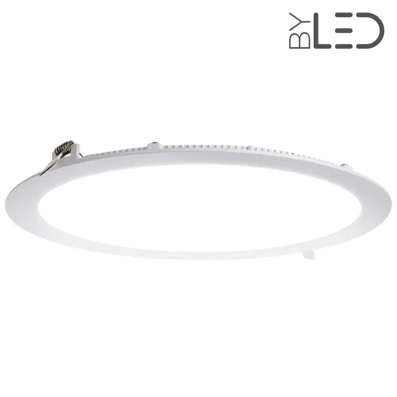 Dalle LED ronde 24 W encastrable - extra plate - SUNNY-24