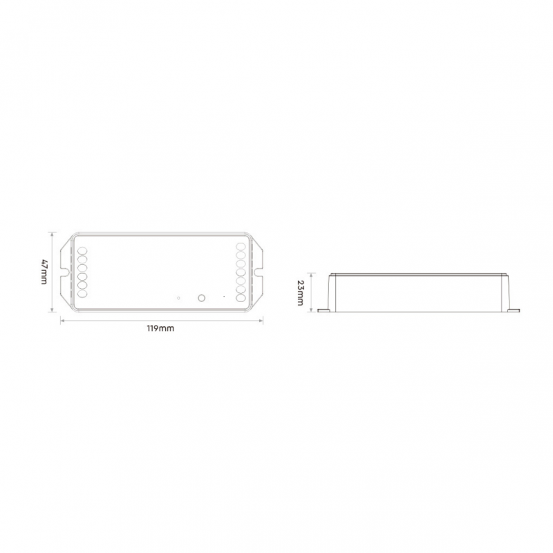 Contrôleur de température de couleur CCT - 20A - MiBoxer FUT035P+