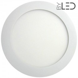 Dalle LED ronde 24 W encastrable - extra plate - SUNNY-24