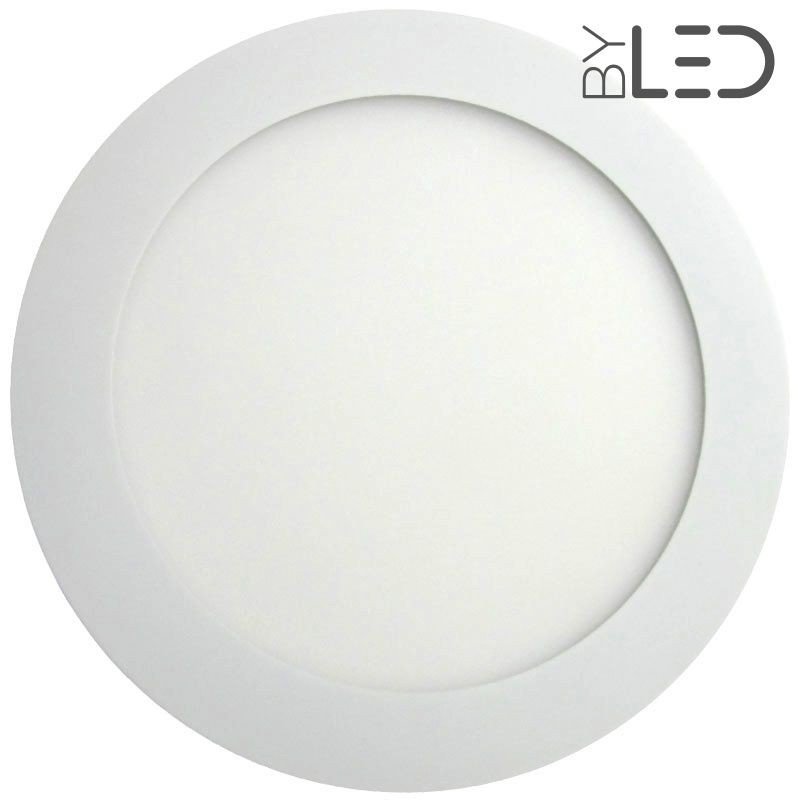 Dalle LED ronde 24 W encastrable - extra plate - SUNNY-24