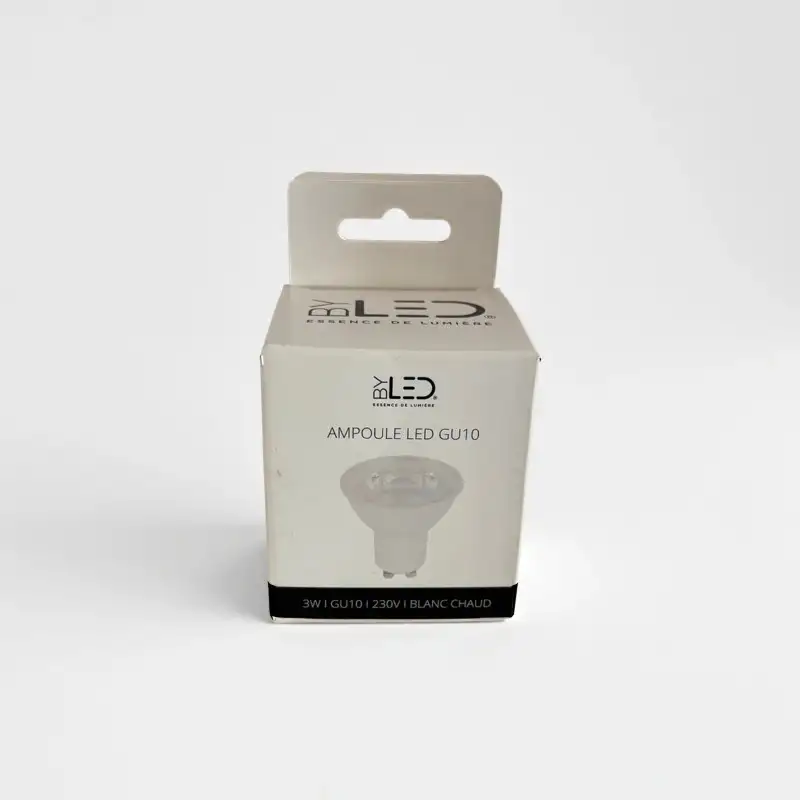 Ampoule GU10 - 230V - Blanc - Source LED