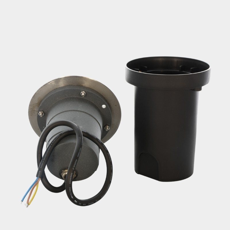 Spot encastré de sol rond orientable  TERRA – 230V – GU10