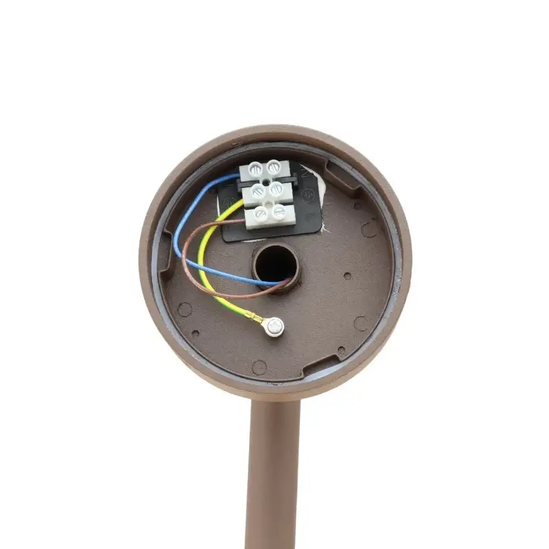 Applique LED extra fine d'extérieur à tête bombée - 7W - chocolat - Haalö Applique LED extra fine d'extérieur à tête bombée - 7W - chocolat - Haalö