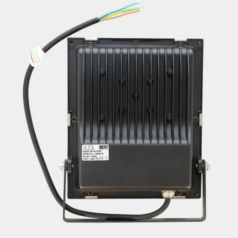 Projecteur LED ultra plat 200W – 120° - IP65 - 230V – Noir