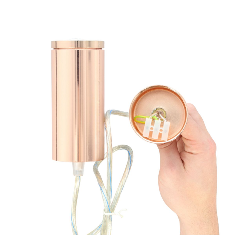 Luminaire suspendu GU10 130 cm Cuivre rosé - TALAC 130