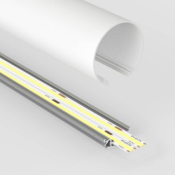 Profilé LED aluminium rond pour suspension – CRAFT – T03- Diffuseur givré