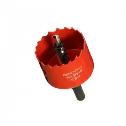 Scie cloche 50mm HSS Bi-métal M42 à ressort d'évacuation / Trépan 50mm de qualité professionnelle