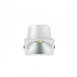 Spot LED encastré carré blanc 7W, couleurs au choix - Miror
