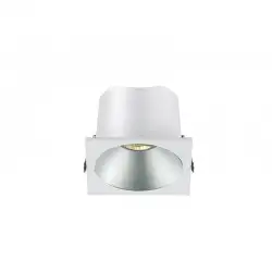 Spot LED encastré carré blanc 7W, couleurs au choix - Miror