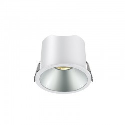 Spot LED encastré rond blanc 10W, couleurs au choix - Miror