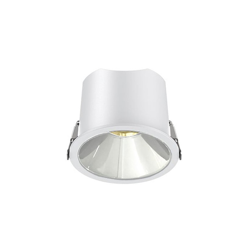 Spot LED encastré rond blanc 10W, couleurs au choix - Miror