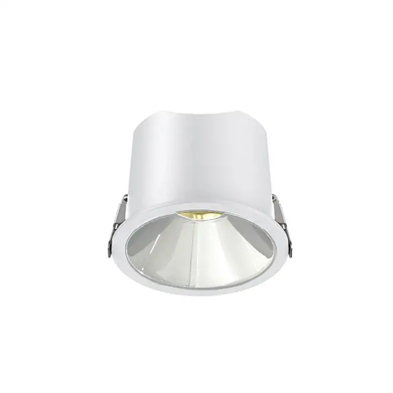 Spot LED encastré rond blanc 10W, couleurs au choix - Miror