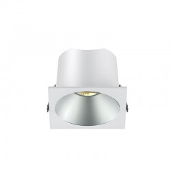 Spot LED encastré carré blanc 10W, couleurs au choix - Miror
