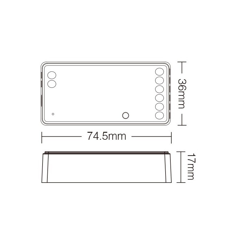 Contrôleur ZIGBEE- 5 en 1 MiBoxer SZ5