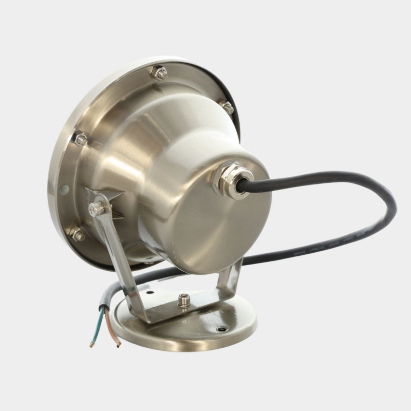 Spot LED encastré de sol immergeable inox 7W - 12V - Hydro 145mm