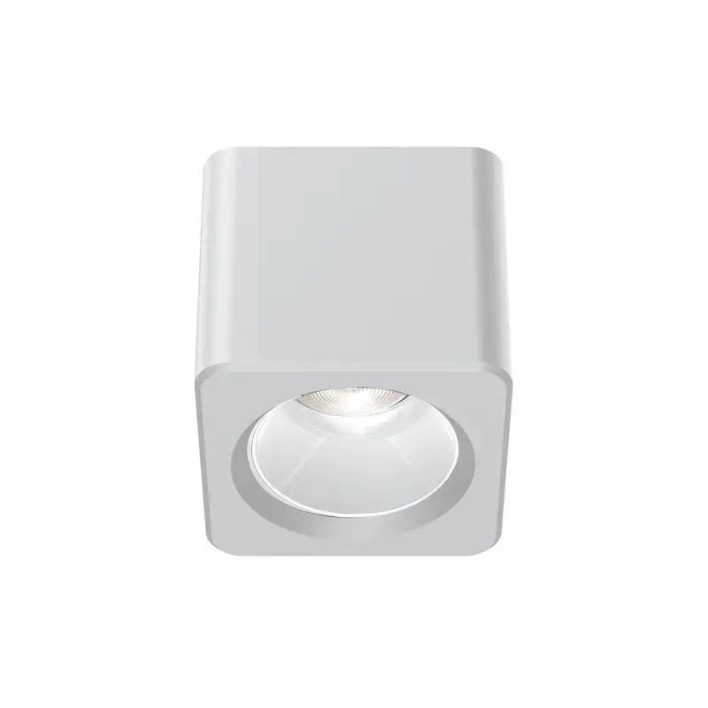 RV - Spot LED encastré carré noir 10W, couleurs au choix - Miror