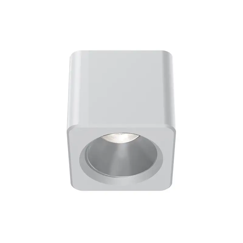 RV - Spot LED encastré carré noir 10W, couleurs au choix - Miror