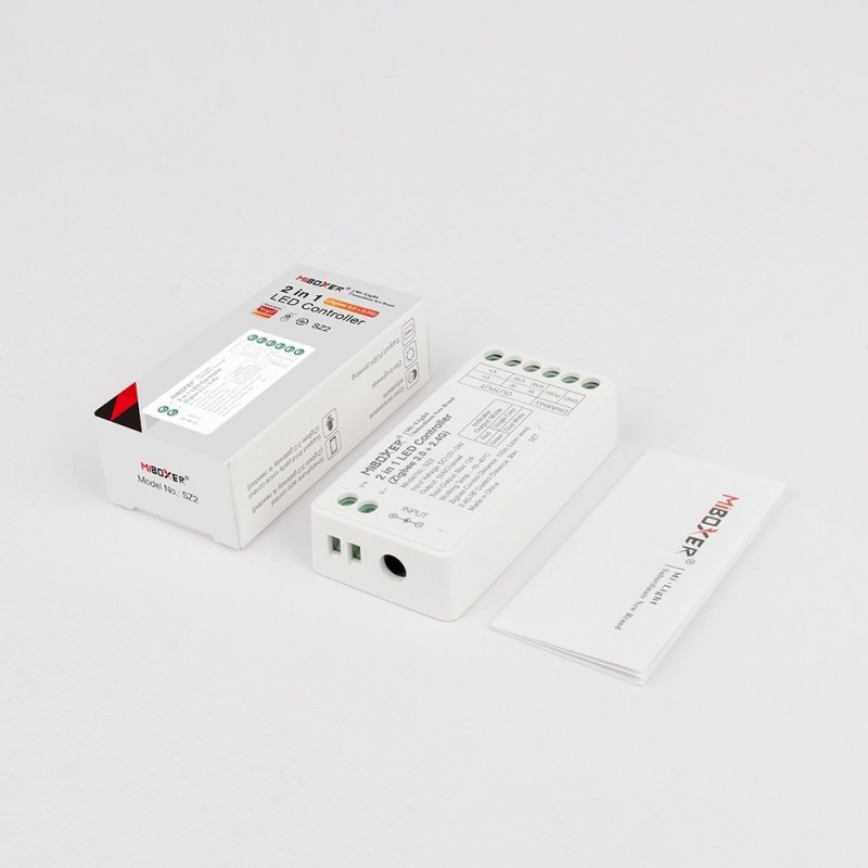 Contrôleur ZIGBEE- 2 en 1 - 12A - 2.4GHz - MiBoxer SZ2 / FUT035Z+