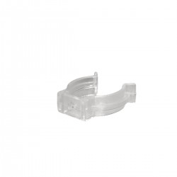 Clip de fixation en PVC pour néon flex R24
