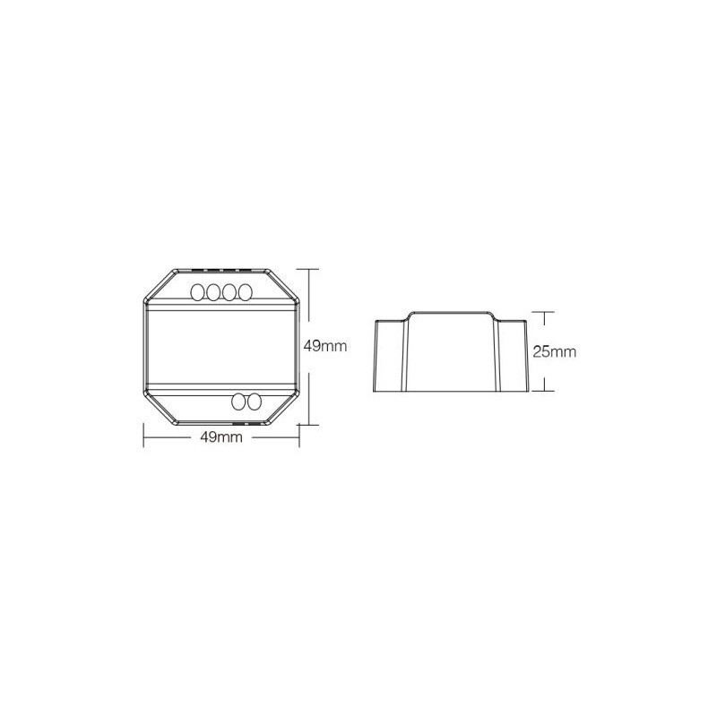 Contrôleur ZIGBEE 3.0- 2,4G - MiBoxer TRI-C1ZR