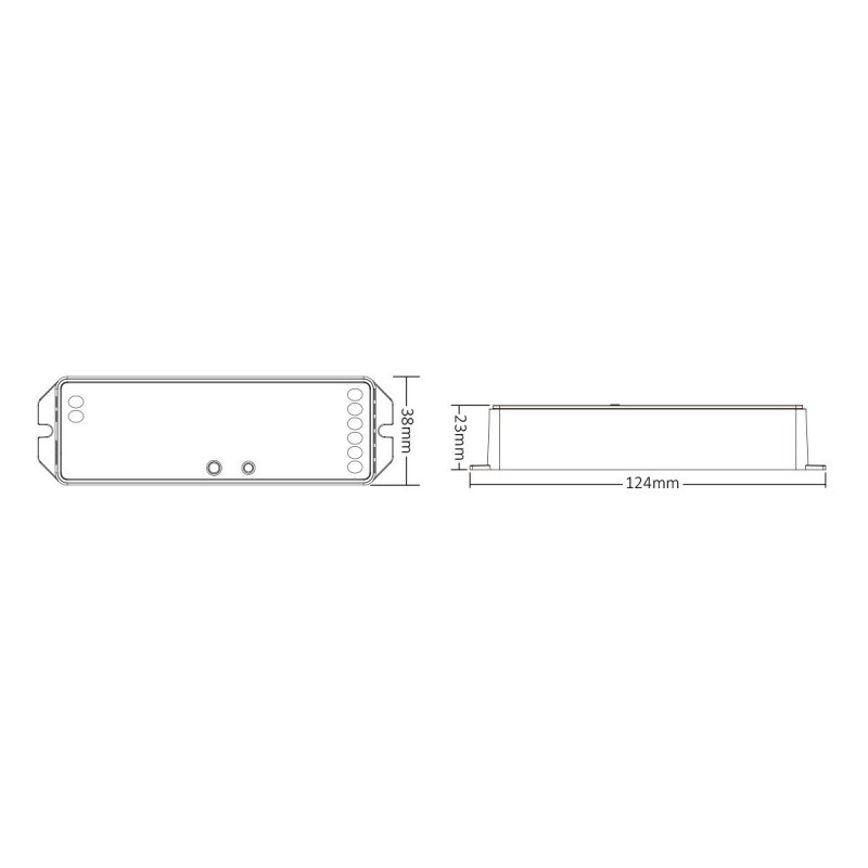 Contrôleur 4 zones RGB + Blanc 2.4GHz - Milight