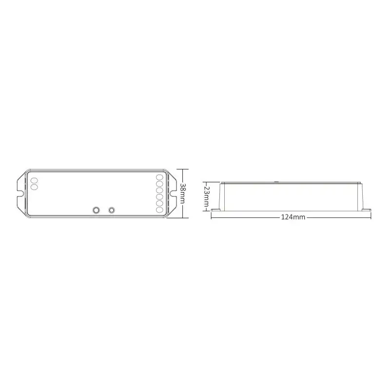 Contrôleur 4 zones RGB + Blanc 2.4GHz - Milight