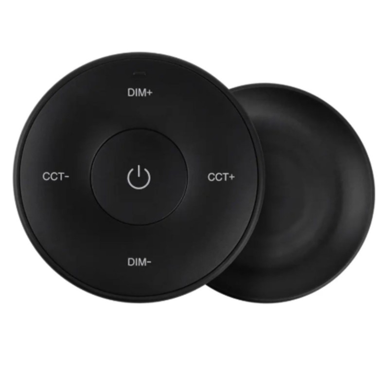 Télécommande Dimmer/CCT murale et portative - MiBoxer K2S-B - Noir