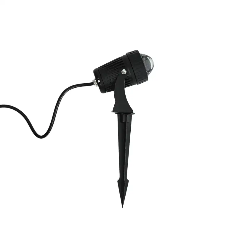 Spot à piquer focalisé 9W Laser noir 3000k