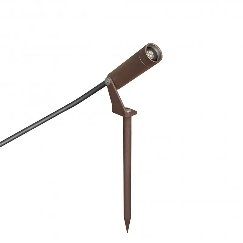 Mini spot de jardin 2W - Corten - Blanc chaud - Picco - 24V