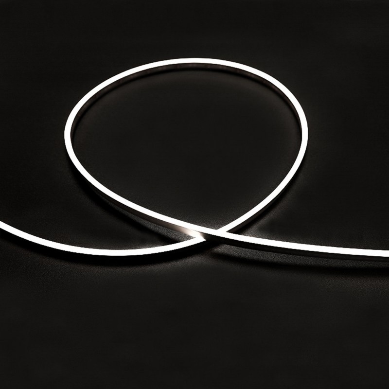 Tube néon flex avec ruban LED 238 LED/m 6W 24V latéral à la coupe