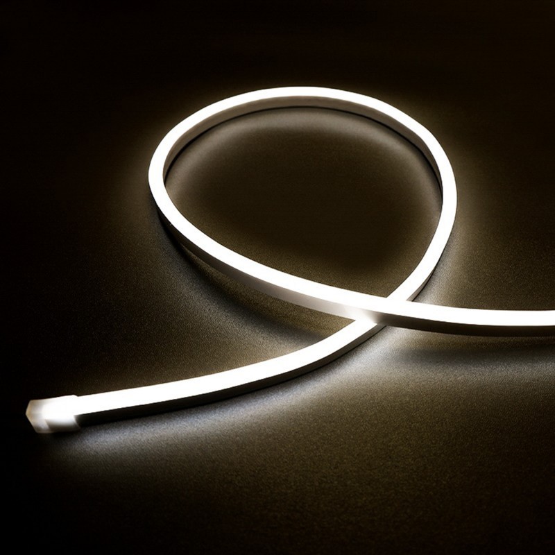 Tube néon flex avec ruban LED 180 LED/m 10W 24V latéral en T à la coupe