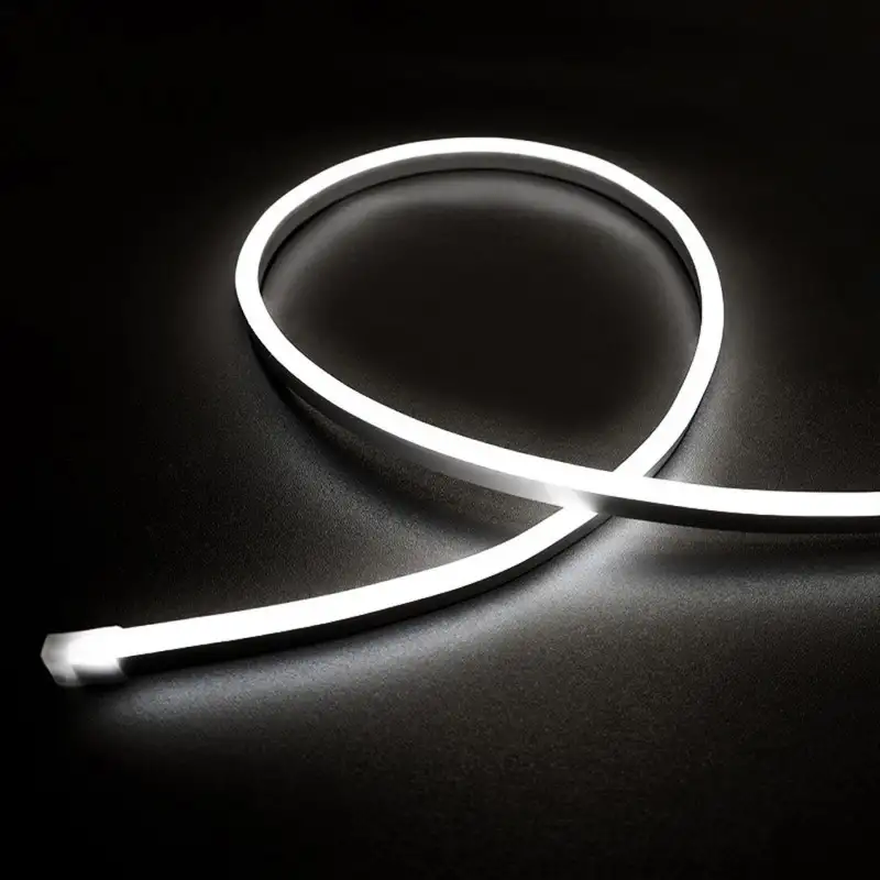 Tube néon flex avec ruban LED 180 LED/m 10W 24V latéral en T à la coupe