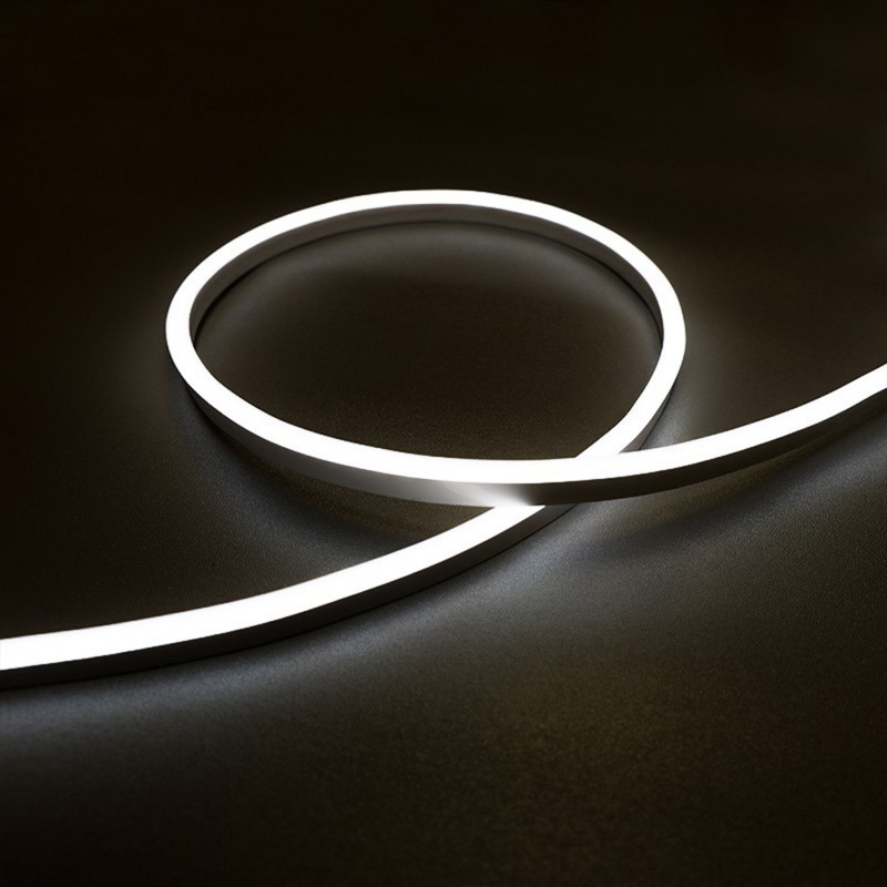 Tube néon flex avec ruban LED 180 LED/m 10W 24V latéral en T à la coupe