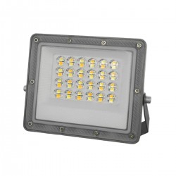 Projecteur LED gris 20W ultra plat 3CCT - Boxer