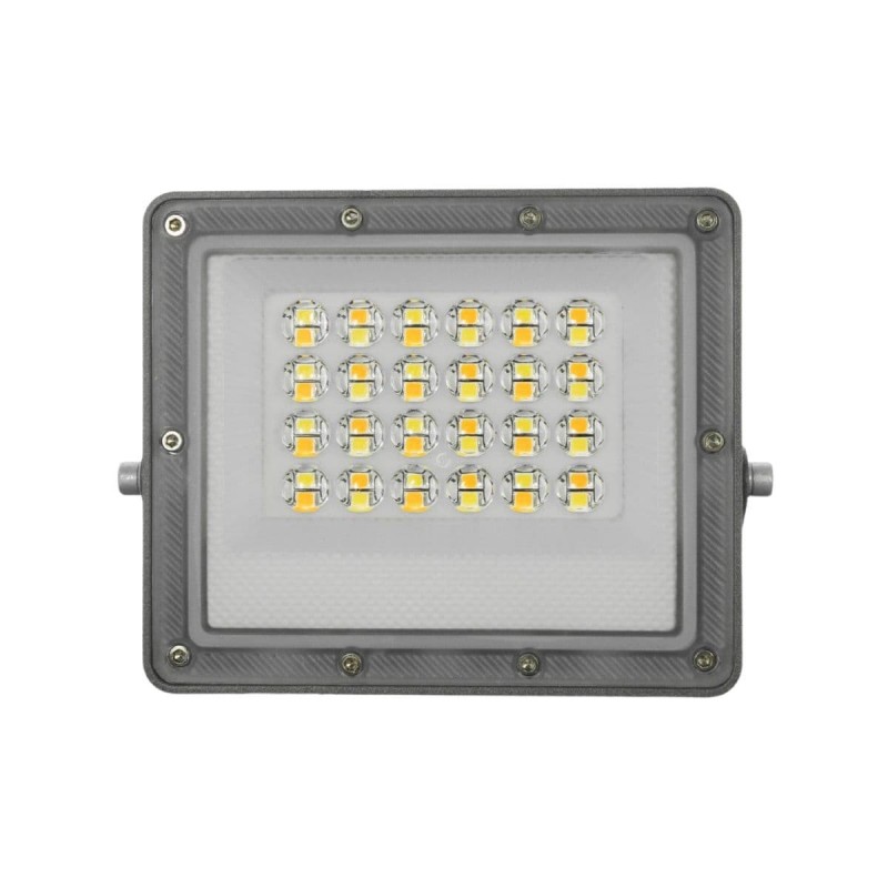 Projecteur LED gris 20W ultra plat 3CCT - Boxer