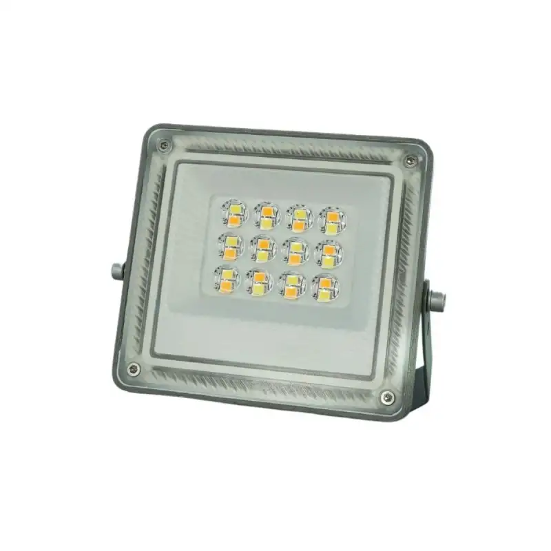 Projecteur LED gris 10W ultra plat 3CCT - Boxer