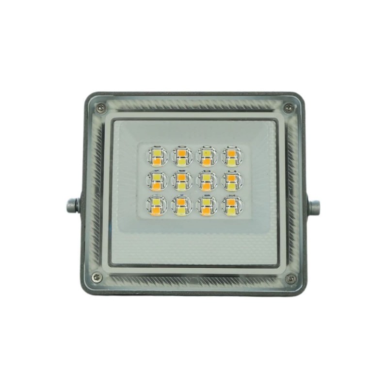 Projecteur LED gris 10W ultra plat 3CCT - Boxer