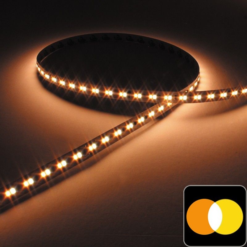 Ruban IP20 2028 - Dim to Warm - 15W/m - 168 LED/m - 5m