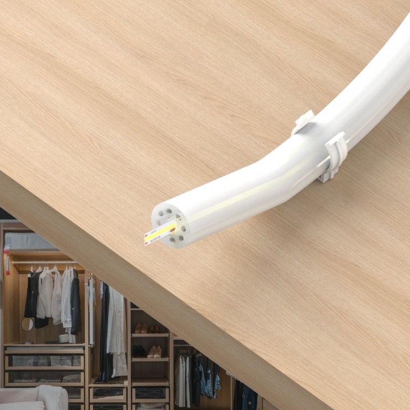 Tube néon flex fin pour ruban LED - 360° - R16-360