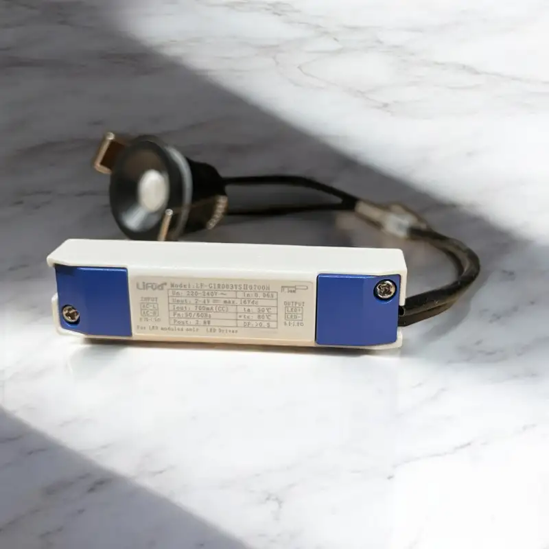 Mini spot LED encastrable - Blanc - 3W - 40° - PEWEE