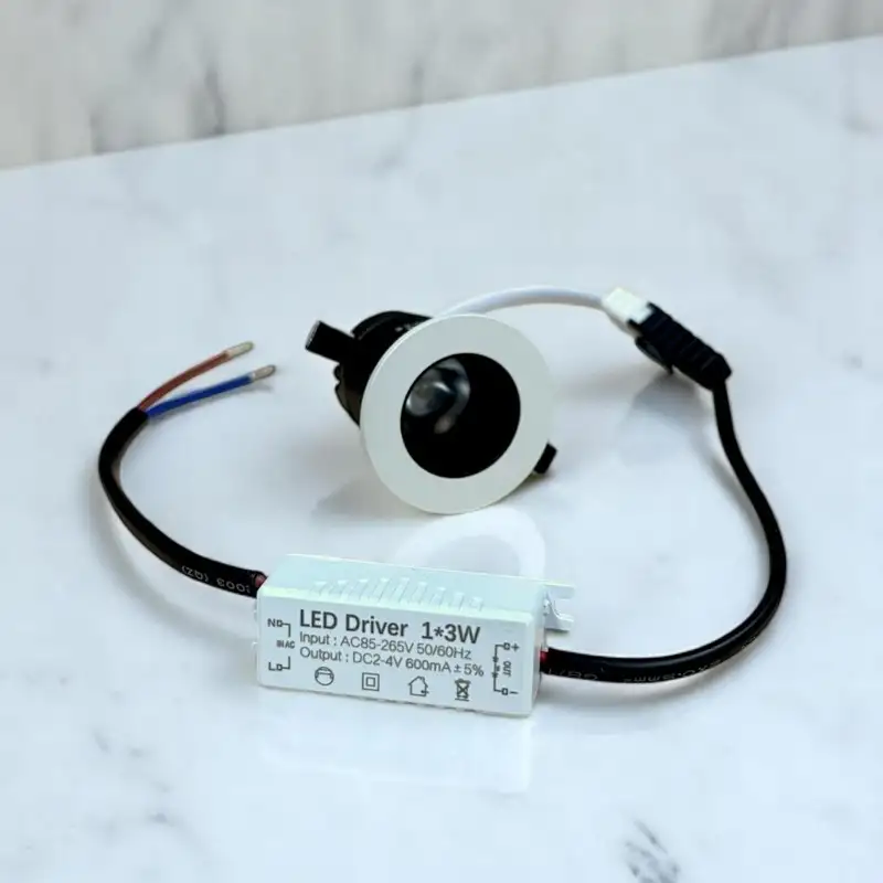 Spot LED encastrable anti-éblouissement 2W - CREEK