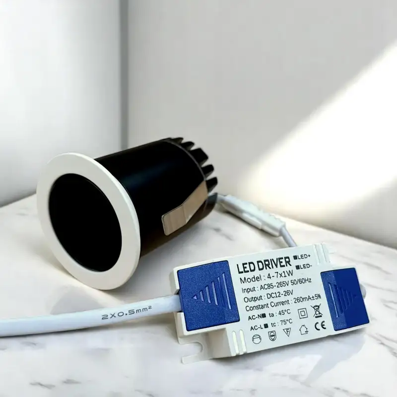 Spot LED encastrable anti-éblouissement 5W - CREEK