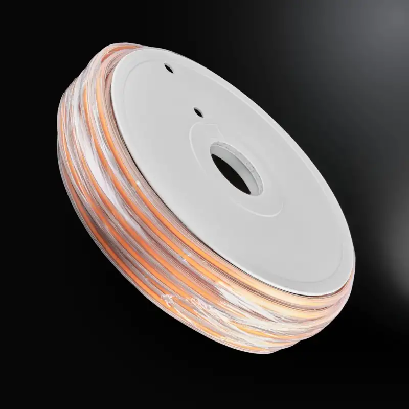 Ruban LED COB Haute efficacité à la coupe - 13W/m - Blanc - 528LED/m - IP68 - 24V